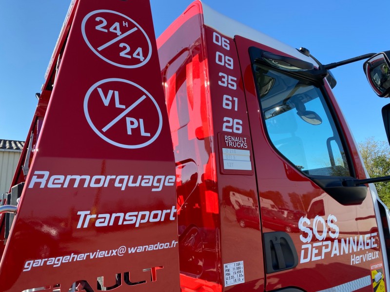Nouveau camion chez le garage Hervieux !