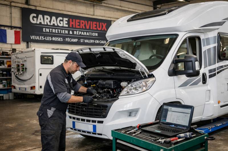 Réparation et entretien de camping-car